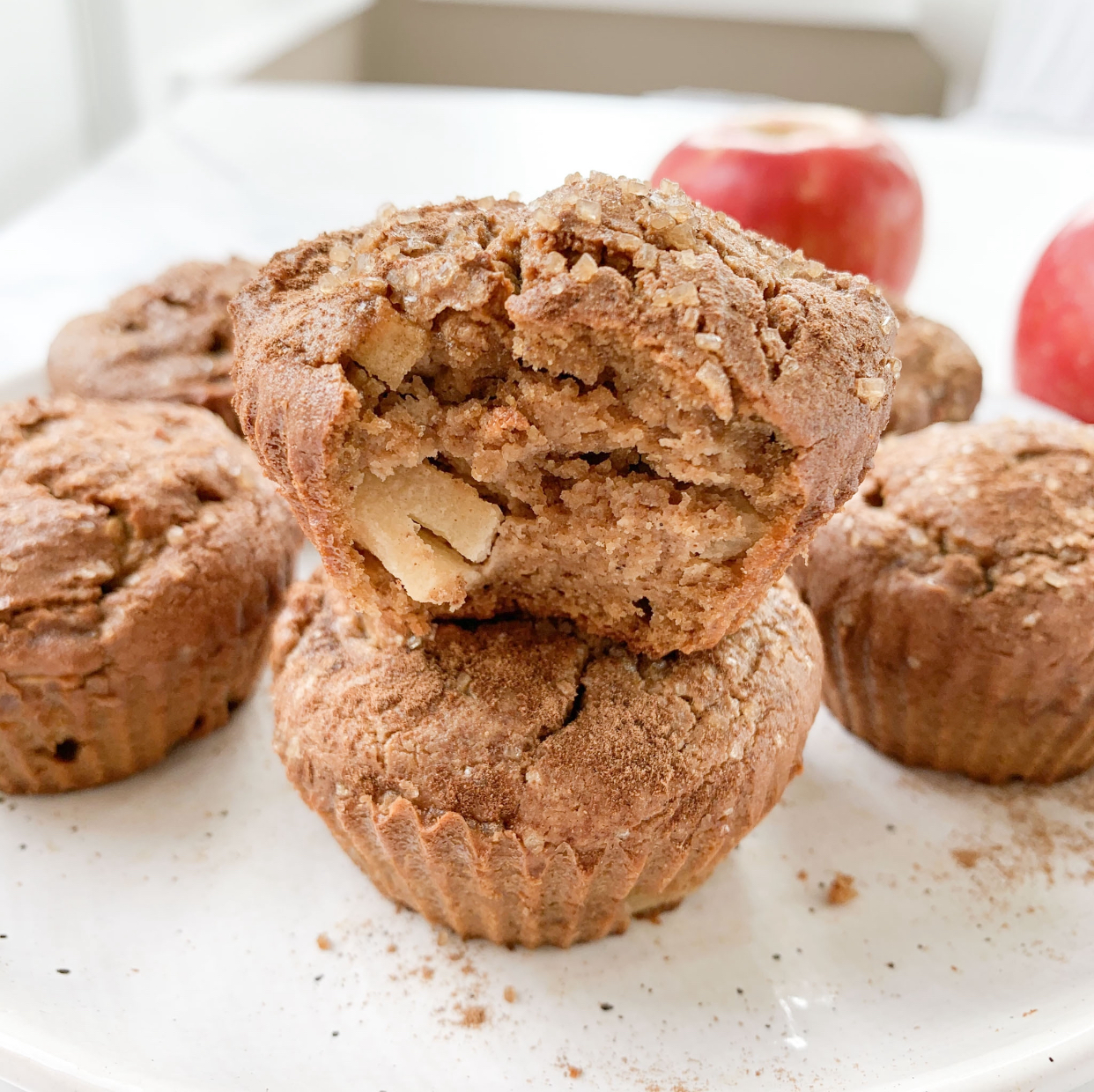 Paleo Apple Cinnamon Muffins - Calla's Clean Eats