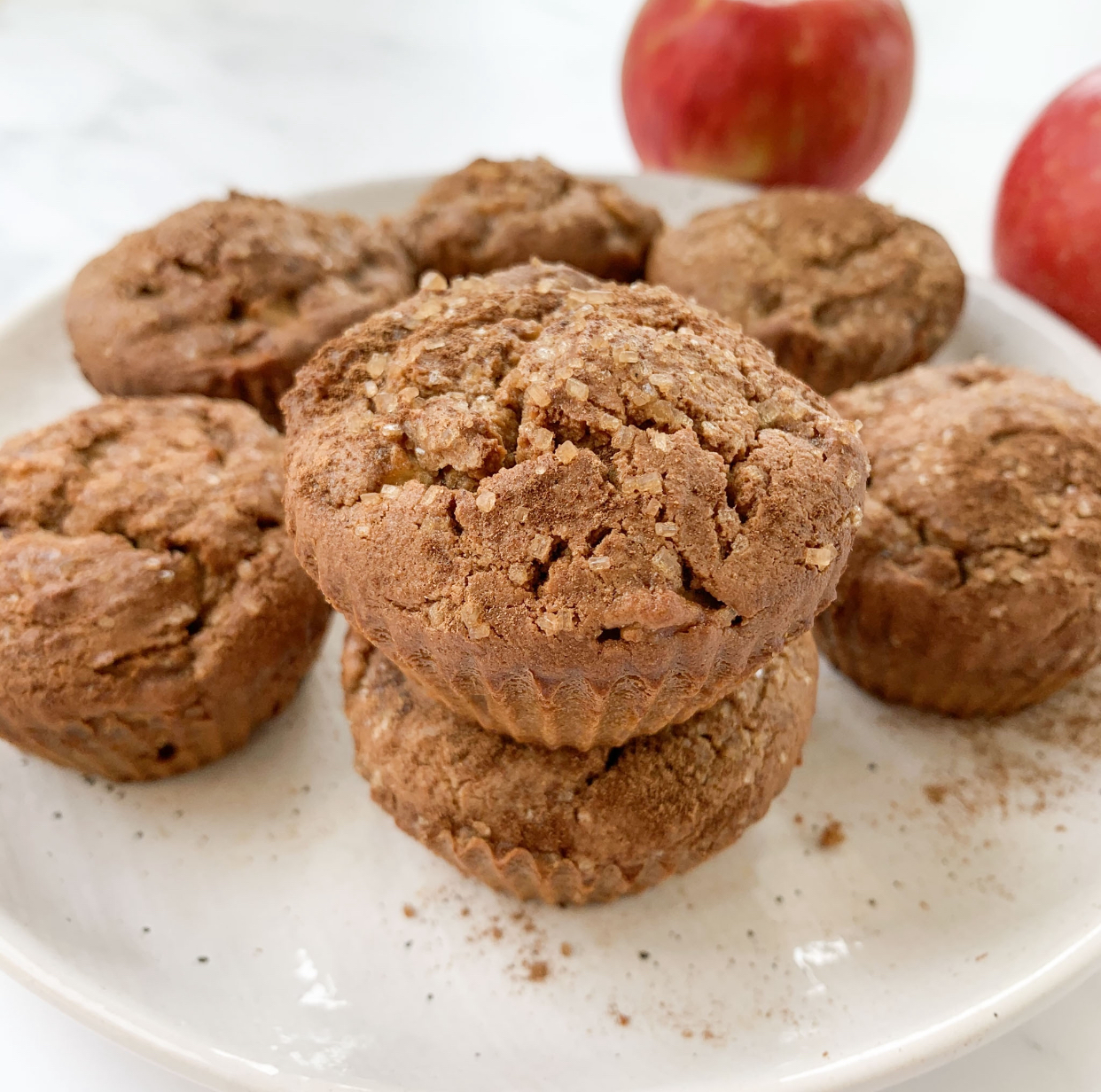 Paleo Apple Cinnamon Muffins - Calla's Clean Eats